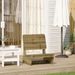 Chaise de jardin 60x64x70,5 cm bois de pin imprégné - Photo n°1