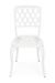 Chaise de jardin aluminium blanc Fazola - Lot de 2 - Photo n°2