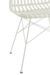 Chaise de jardin métal et plastique blanc Shiro L 56.5 cm - Photo n°6