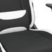 Chaise de jeu Noir et blanc Tissu - Photo n°7