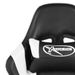 Chaise de jeu pivotante avec repose-pied Blanc PVC 2 - Photo n°7