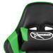 Chaise de jeu pivotante avec repose-pied Vert PVC 2 - Photo n°7