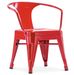 Chaise pour enfant en metal style industriel - Photo n°1
