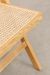 Chaise de salle à manger pliante en bois de Frêne clair et osier Dukaz - Lot de 2 - Photo n°5