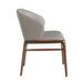 Chaise design en bois de frêne et simili cuir Riva - Lot de 2 - Photo n°2