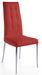 Chaise design Rouge Kapa - Lot de 2 - Photo n°1