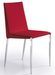 Chaise design Rouge Oliva - Lot de 2 - Photo n°1