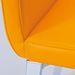 Chaise élégante orange Val - Lot de 4 - Photo n°5
