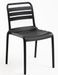 Chaise empilable en polypropylène KUSTA – Intérieur / extérieur - Photo n°1