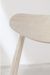 Chaise en bois blanchi et tissu gris clair Klouda - Photo n°7