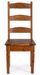 Chaise en bois d'acacia massif finition rustique marron Kastela - Lot de 2 - Photo n°2