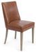 Chaise en bois de chêne marron vintage Bea - Lot de 2 - Photo n°1