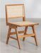 Chaise en bois de Frêne marron cendré et osier Lalande - Photo n°1