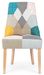 Chaise en bois de pin imprimé multicolore Galatea - Lot de 2 - Photo n°2