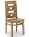 Chaise en bois massif naturel MAZARI - Photo n°1