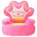 Chaise en peluche pour enfants Princesse Rose - Photo n°3