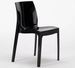 Chaise en polypropylène brillant ROMIA - Usage intérieur/extérieur - Photo n°1
