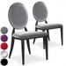 Chaise en velours Medaillon - Photo n°1