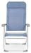 Chaise haute de jardin aluminium bleu Avany - Lot de 4 - Photo n°3