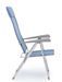 Chaise haute de jardin aluminium bleu Avany - Lot de 4 - Photo n°9