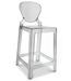 Chaise haute design transparent ou opaque KALERIA - Photo n°1