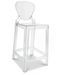 Chaise haute design transparent ou opaque KALERIA - Photo n°1