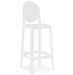 Chaise haute design transparent ou opaque LOUIVA - Assise 65 ou 75 cm - Photo n°1