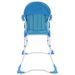 Chaise haute pour bébé Bleu et blanc - Photo n°5