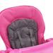 Chaise haute pour bébé Rose et gris - Photo n°9
