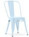 Chaise industrielle acier brillant renforcé Kalax - Haut de gamme - Photo n°1