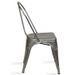 Chaise industrielle acier bronze Woody - Photo n°3