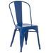 Chaise industrielle KONTOIR en acier brillant – Finition artisanale – Design métal - Photo n°1