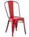 Chaise industrielle KONTOIR en acier brillant – Finition artisanale – Design métal - Photo n°1