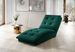 Chaise longue en velours BORA – Moderne & confortable - Photo n°1