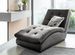Chaise longue en velours BORA – Moderne & confortable - Photo n°1