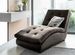 Chaise longue en velours BORA – Moderne & confortable - Photo n°1
