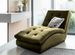 Chaise longue en velours BORA – Moderne & confortable - Photo n°1
