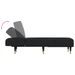 Chaise longue noir velours - Photo n°6