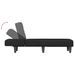 Chaise longue noir velours - Photo n°6