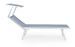 Chaise longue pliante en aluminium bleu Jorgia - Lot de 2 - Photo n°7