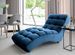 Chaise longue RIKAL en velours capitonné - Photo n°1