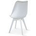 Chaise moderne Blanc Paza - Lot de 2 - Photo n°3