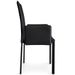 Chaise noire design Yone - Lot de 4 - Photo n°3