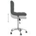 Chaise pivotante de bureau Gris foncé Tissu 12 - Photo n°6