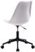 Chaise pivotante polypropylène et coussin simili cuir blanc Stylish - Lot de 2 - Photo n°6