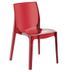 Chaise polycarbonate transparente ROMIA - Usage intérieur/extérieur - Photo n°1