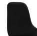 Chaise polypropylène noir et pieds bois clair Mee - Lot de 4 - Photo n°6