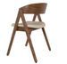 Chaise premium Merka – Structure en bois et assise en tissu confortable - Photo n°3