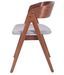 Chaise premium Merka – Structure en bois et assise en tissu confortable - Photo n°2