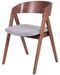 Chaise premium Merka – Structure en bois et assise en tissu confortable - Photo n°1